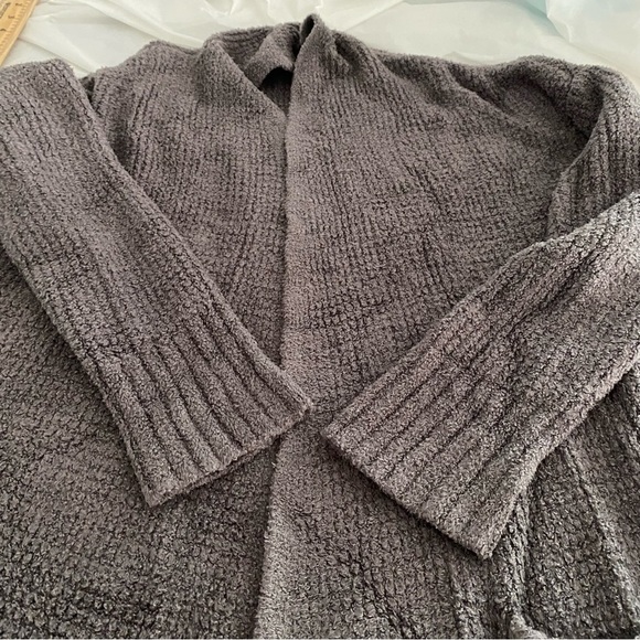 Barefoot Dreams CozyChic Lite Long Weekend Cardigan Pockets size XL - Picture 5 of 8